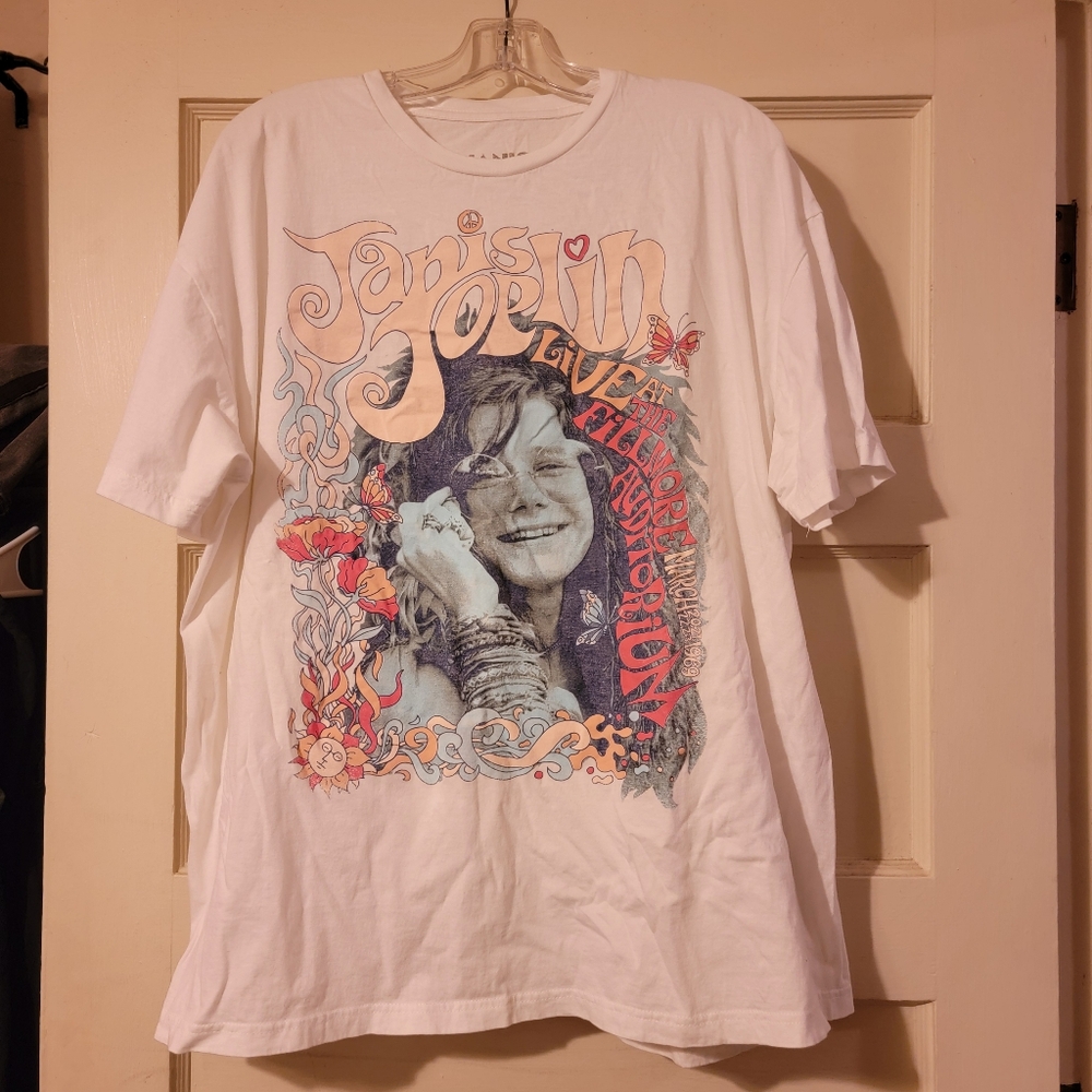 Janis Joplin tshirt 2XL